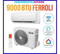 Ferroli condizionatore 9000 btu WIFI climatizzatore A+++/A+ inverter monosplit [EEK: A+++]