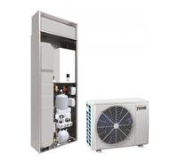 Ferroli Pompa Di Calore Reversibile Aria-Acqua Inverter per Installazione Splittata Omnia S IN 3.2 08 R-32 con Comando Incluso