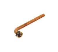 Ferroli Raccordo Rame Curvo Per Caldaie 14x180 DADO 1/2