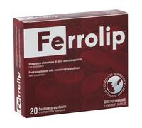 Ferrolip 20 bustine orosolubili gusto limone
