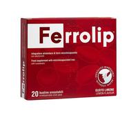 Ferrolip Ferrolip 20 Bustine Orosolubili Gusto Limone