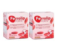 Ferrolip Forte 30 Stick Packs Da 1,8 G Gusto Limone 2x30x1,8 g Polvere