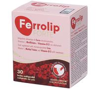 Ferrolip Forte 30 Stick Packs - Integratore di Ferro e Vitamine