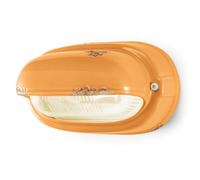 Applique Vintage Orizzontale Ceramica Gialla 1 Luce E27