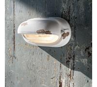 FerroLuce Applique da parete da esterni dal design industrial con diffusore in c [EEK: A]