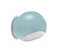 Ferroluce Applique in ceramica Ayrton, blu Ferroluce