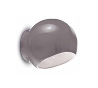 Ferroluce Applique in ceramica Ayrton, grigio Ferroluce