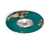 Spot Vintage Ceramica Verde 1 Luce Gu10 11Cm