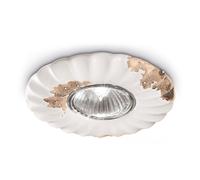FARETTO A INCASSO GU10 VINTAGE BIANCO C480(VIB)