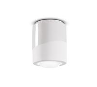 FerroLuce Faretto da soffitto grande rotondo interamente in ceramica dal design [EEK: A]
