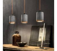 Ferroluce Lampada a sospensione C988 in cemento in stile scandinavo Ferroluce