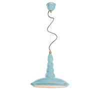 SOSPENSIONE VINTAGE AZZURRO C1410(VIA)