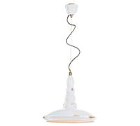 FerroLuce Lampada a sospensione in ceramica diffusore a cono dal design moderno [EEK: A]