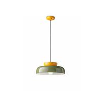 Ferroluce Lampada a sospensione Maracanà, giallo/verde salvia Ferroluce