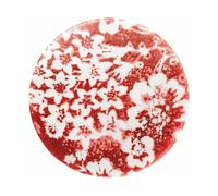 Ferroluce Lampada a sospensione PI a fiori, Ø 5,5 cm, rosso Ferroluce