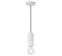FerroLuce Lampada a sospensione piccola rotonda interamente in ceramica dal desi