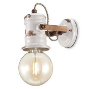 FerroLuce Lampada da parete diffusore in ceramica in stile industrial Urban 53W [EEK: A]