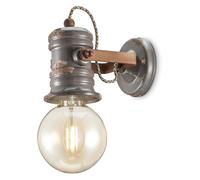 FerroLuce Lampada da parete diffusore in ceramica in stile industrial Urban Tort [EEK: A]