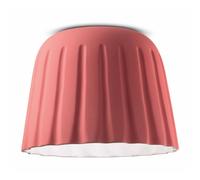 FerroLuce Lampada da soffitto grande con paralume in ceramica dalle linee modern [EEK: A]