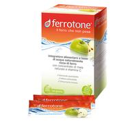 SCHWABE PHARMA ITALIA SRL FERROTONE APPLE INTEGRATORE ALIMENTARE FONTE NATURALE DI FERRO 28 BUSTINE MONODOSE DA 25 ML