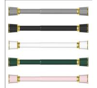 Ferrovia per tenda doccia, Asta for tenda da doccia in acciaio inox con asta a molla regolabile for uso interno/esterno 110-190 cm(Pink,310-400cm)