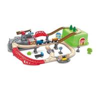 FERROVIA set di benne per costruzioni HAPE scatola in plastica E3764 treni in le