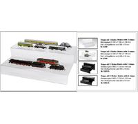 Ferrovie Präsentations-treppen Acrilico 2 Livelli B300xT230xH125mm Safe 5266