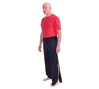 FERRUCCI COMFORT Pantalone Felpa per Riabilitazione Morbidezza Sanitario (Blu, L)