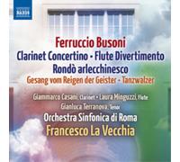 Ferruccio Buson Ferruccio Busoni: Clarinet Concertino/Flute Divertimento/.. (CD)