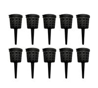 Fertilizer Mesh Baskets - Coppe Slow Release portatili con Lid, 10 pezzi di Coppa Slow con Lid | Planting Nutrition Cups | For Basil Flowers Indoor Outdoor Gardening Home Patio Porch Backyard Co