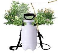 Fertilizer Sprayer, Plant Mister Bottle with Shoulder Strap, Portable Multi Purpose Watering Tool for Outdoor Fertilizer Application, Plants, Lawn, Garden, Yard Care, 6.69x6.69x15.75 inches