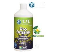 Fertilizzante bio crescita vegetativa piante terra aquatica ghe pro organic grow