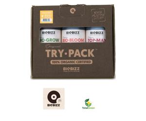 Fertilizzante biologico crescita fioritura piante biobizz trypack indoor