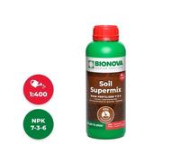 Fertilizzante completo crescita fioritura piante bio bionova soil supermix