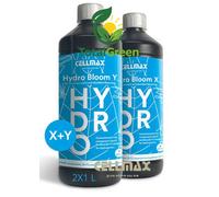 Fertilizzante concime fioritura cellmax hydro bloom x+y soft water 2 componenti