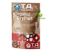 Fertilizzante fioritura organico polvere terra aquatica drypart bloom ghe vegano
