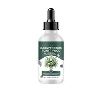 Fertilizzante liquido per alimenti per piante carnivori - Formula per caduta di nutrienti da 100 ml per Venus Flytraps Sundews Piante di lanciatore | Booster focoso di bassa lunghezza sicura | Growing