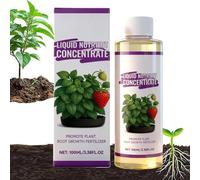 Fertilizzante Liquido Per Piante Da Interno,100 ml Da Giardino Naturali | Nutrienti Liquidi per la Coltivazione - Per Orto Frutta Giardinaggio Crescita Propagazione Fiori Piante da Appartamento