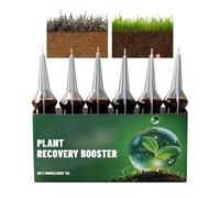 Fertilizzante Liquido per Piante da Interno,6 Pezzi Bastoncini Fertilizzanti per Alimentazione Continua | Integratore Rinforzante per Piante Domestiche | Per Fiori Esterni Prato Giardino Fogliame