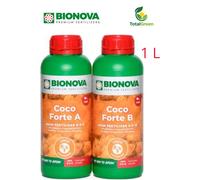 Fertilizzante professionale crescita piante coltivazione bionova coco forte a+b