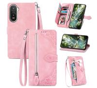 Fertuo Cover a Libro per Xiaomi Poco C81 Pro/Redmi A7 Pro 4G, Rosa