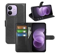 Fertuo Cover a Libro per Xiaomi Redmi Note 17 Pro Max/Plus 5G, Nero | Custodia Antiurto, Porta Carte, Chiusura Magnetica, Supporto, Pelle PU, Portafoglio Sottile Leggero, Case Antiscivolo