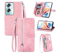 Fertuo Cover per OPPO A79 5G / Oneplus Nord N30 SE, Custodia a Libro in Pelle Flip Case con Porta Carte, Chiusura Magnetica e Cinturino [Disegni di Fiori] Portafoglio Antiurto per OPPO A79 5G, Rosa