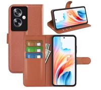 Fertuo Cover per OPPO A79 5G / Oneplus Nord N30 SE, Custodia Portafoglio Cover a Libro in Pelle Flip Case con Silicone Bumper, Fibbia Magnetica, Porta Carte, Kickstand, per OPPO A79 5G, Marrone