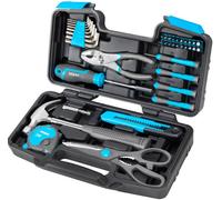 FERVI 0172 Valigia Set Utensili Professionale 39 Pezzi Attrezzi Chiavi Bussole