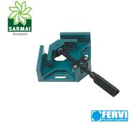 FERVI 0205 Morsa per saldare profilati a 90° max 70 mm in alluminio superleggera