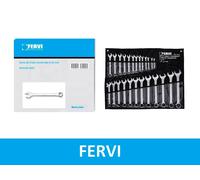 Fervi 0223 Set Serie 25 Chiavi Combinate 6-32 mm