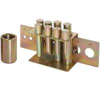 FERVI 0485 Set 8 Pezzi Perni Punzoni per Pressa Idraulica 20T 30T con Supporto