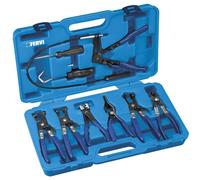 FERVI 0603 Kit 9 Pinze per Fascette Auto Valigetta Professionale 9pz Officina CE
