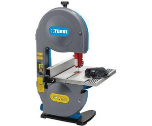 FERVI 0717A Sega a Nastro per Legno da Banco 350W 230V Tavola Orientabile